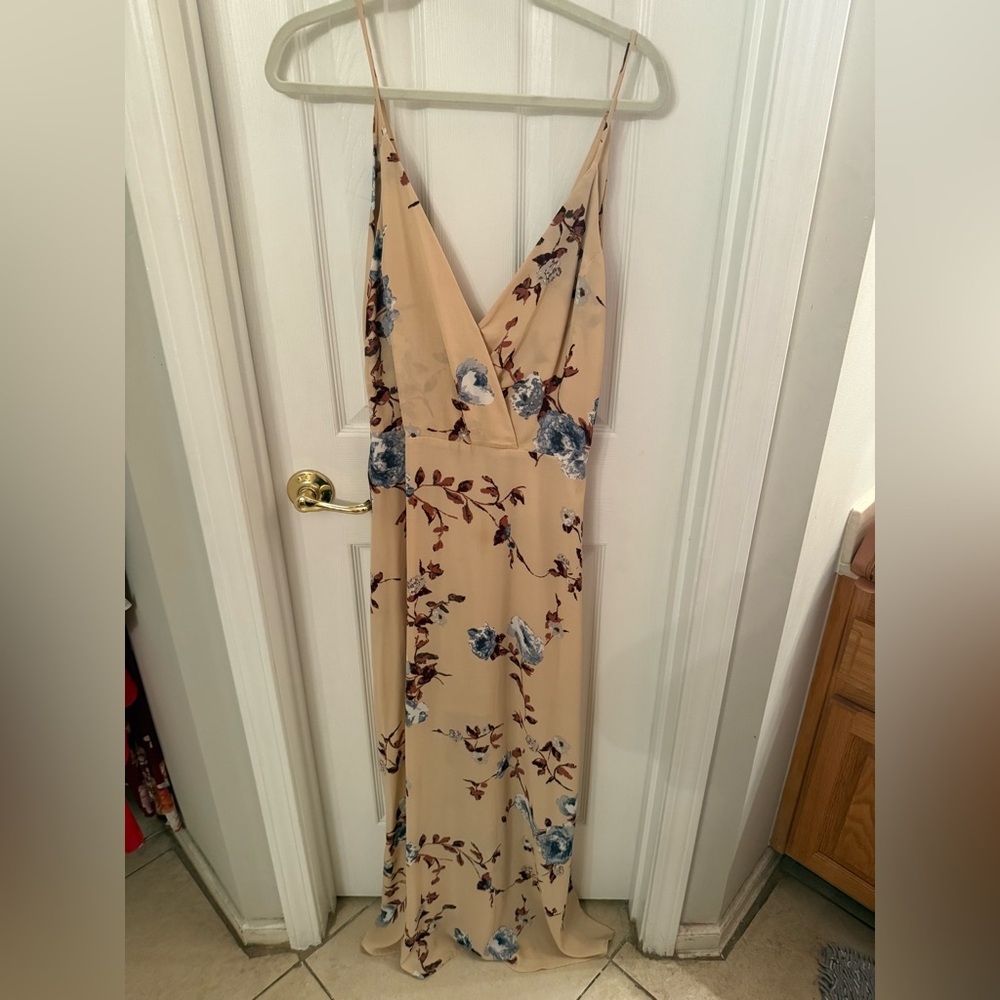 Floral lush maxi dress